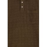 Sissy-Boy - Donkergroene Polo - Badstof - Korte Mouwen