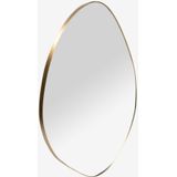 Sissy-Boy - Spiegel - Goud - Brass en Glas - Organische Vorm 100x80x3cm