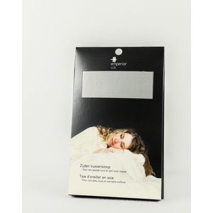 Zijden Kussensloop Premium Zilver - Grijs - Zijde - Emperior Silk