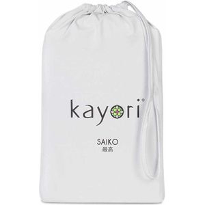 Saiko Jersey Hoeslaken Zilvergrijs - Grijs - Jersey - Kayori