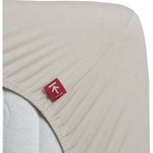 Beddinghouse Jersey - Topper Hoeslaken - Tweepersoons - 140x200/220 cm - Natural