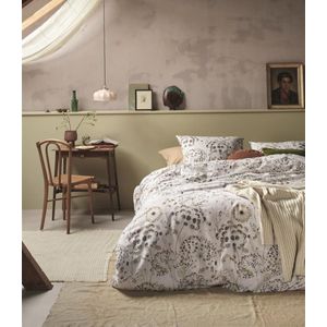 Dekbedovertrek Flanel Windy Off-White 200 x 200/220 - Naturel - Flanel - Ariadne at Home