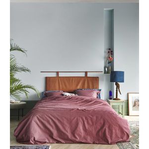 Dekbedovertrek Flamboyant  Dark Pink 200 x 200/220 - Roze - Katoen - At Home