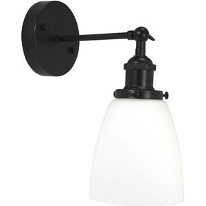 Wandlamp Kappa Zwart 30 cm