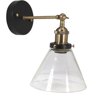 Wandlamp Lambda Messing 28 cm
