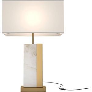 Tafellamp Bianco Messing 45 cm