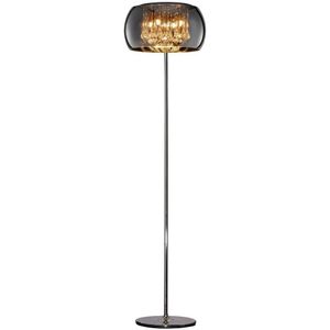 Vloerlamp Vapore Verchroomd Ø 40 cm