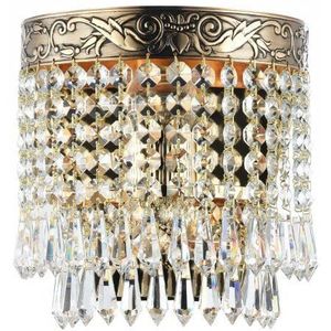 Wandlamp Palace Antiek Goud 17 cm