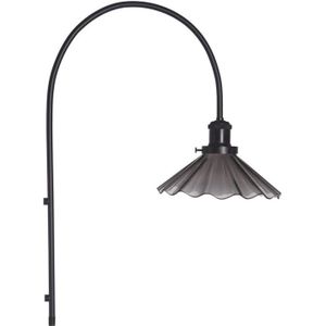 Wandlamp August Zwart Geplooid Ø 25 cm
