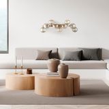 Wandlamp Dallas Amber 66 cm
