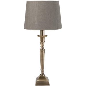Tafellamp Salong Brons/Grijs 55 cm