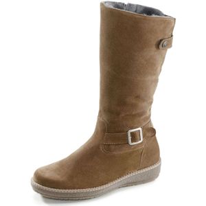 Waldläufer, gevoerde dameslaarzen, winterschoenen, breedte H, met lamsvacht