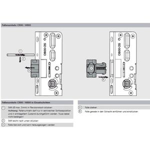 Roto meerpuntsluiting cil.bed.1758x20mm afger.PC92