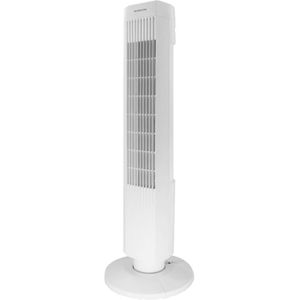 Inventum VTO752W - Torenventilator - 3 snelheden - Timer - 75 cm hoog - 60° oscillatie - Wit