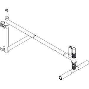 Altrex uitwijkconsole - aluminium - 0.75-1.35(verstel)