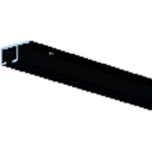 Schadebo Artiteq Top Rail zwart geanodiseerd 200 cm