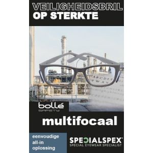 Bollé Specialspex safety RX-pack - multifocale veiligheidsbril op sterkte