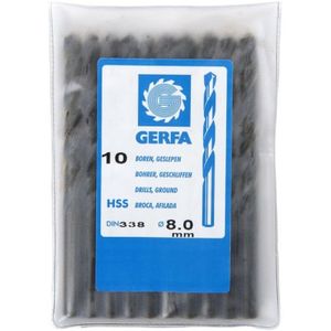 Rex GERFA metaalboor HSS - 10.5mm - DIN 338 RN