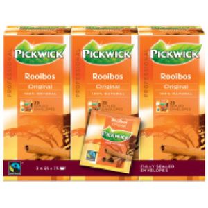 Pickwick thee rooibos - 75 zakjes à 1.5 gram - 067019