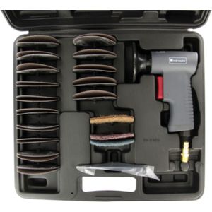 Red Rooster RRS-60153K mini schuurmachine-set - 75mm - PT 1/4" - in koffer