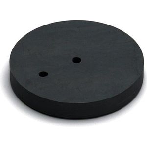 DX verhoging 12 mm - voor deurstopper - rubber