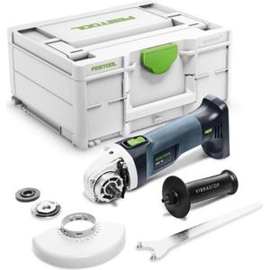 Festool haakse accu slijpmachine - AGC 18-125 EB-Basic - excl. accu en lader - in systainer SYS 3