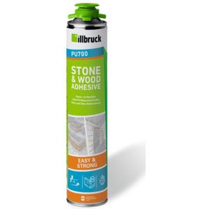 illbruck PU700 STONE & WOOD ADHESIVE steen- en houtlijm - 880 ml - crème