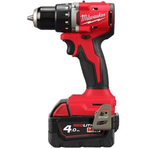 Milwaukee M18 BLDDRC-402C - Accu Schroefboormachine - 18V - Inclusief 2x 4,0Ah Accu en Lader