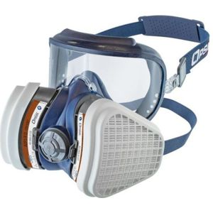 Opsial - AIRPRO INTEGRA A2P3 - Halfgelaatsmasker - Met Geïntegreerde Veiligheidsbril