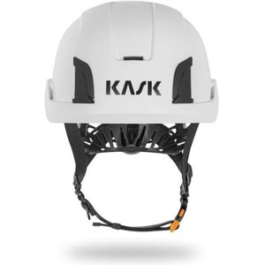 KASK Zenith X veiligheidshelm - met draaiknop en kinband clips - wit