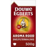 Douwe Egberts Aroma rood filterkoffie - 500 gram - (Verkoop per stuk)