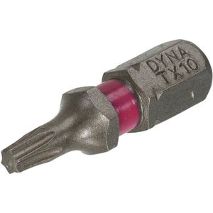 Dynaplus schroefbit roze  [10x] - TX-10 - 25mm