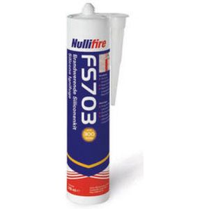 Nullifire brandwerende siliconenkit - FS703 - 310 ml - wit