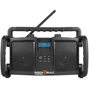 PerfectPro bouwradio - Rockbull - FM/RDS/DAB+/AUX-IN/USB - 230V