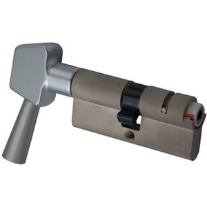 Nemef dubbele cilinder (wc) - special 35-35mm met knop - 114/7 - draairichting 1 4