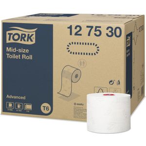 Tork Mid-size toiletpapier Advanced - 2-laags - rol 100m - 127530