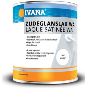 Ivana watergedragen zijdeglanslak zwart 750ml