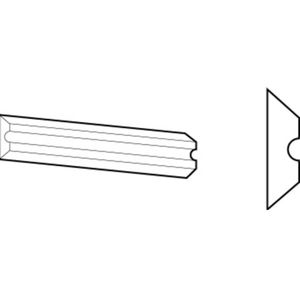 JSO-TR wegwerpmesjes (2x) - widia 80.5mm - voor elu40-80