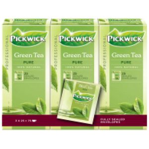 Pickwick thee groen - 75 zakjes à 1.5 gram - 067014