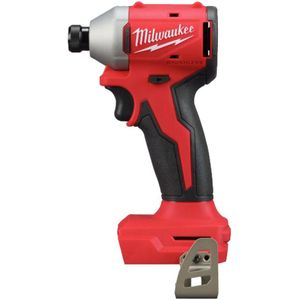 Milwaukee M18 BLIDRC-0 compacte 1/4" HEX slagschroevendraaier excl. accu en lader