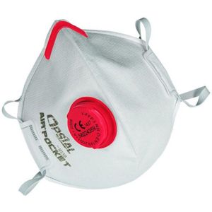 Opsial stofmasker Air Pocket - FFP3D - met ventiel - opvouwbaar