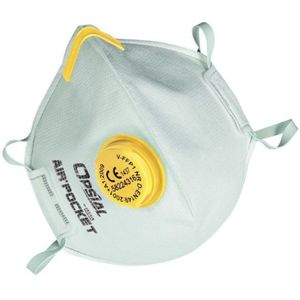 Opsial stofmasker Air Pocket - FFP1D - met ventiel - opvouwbaar