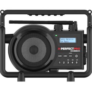 PerfectPro DAB  radio - DABBOX - bluetooth - IP54 - excl. batterijen (4x)