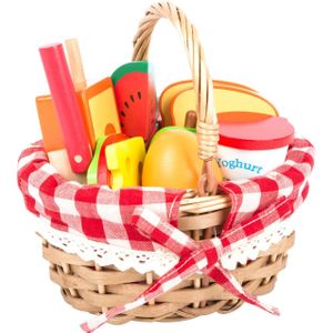 Small Foot - Picnic Basket With Cuttable Fruits