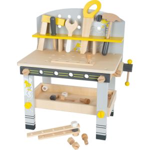 Houten speelgoed werkbank compact - Miniwob