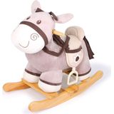 Small Foot Company - Houten Hobbelpaard - Sheriff - Wit/bruin