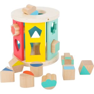 small foot - Wooden Rolling Shape-sorting Cube