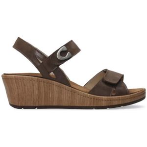 Wolky - 03552 Sanibel - Sandalen - Zwart - Leer