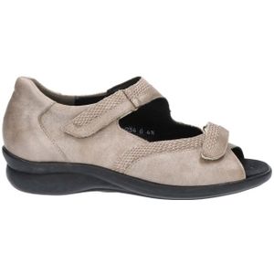 Durea 7395 Sand.dichte hak K Sandalen