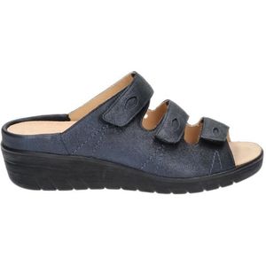 Durea - 7369 - Slippers - Blauw - Wijdte E